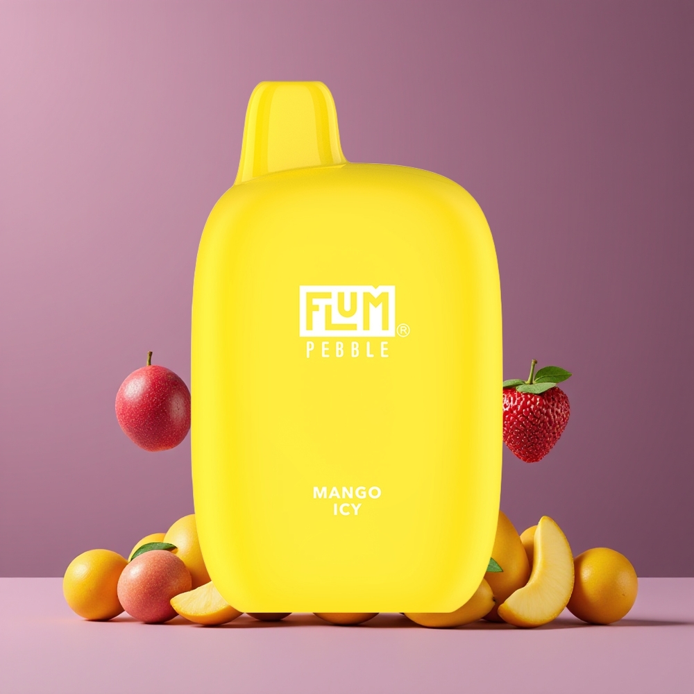 FLUM Pebble 6000 Mango Jeges Nagykereskedés Magyarország 10ml Mesh Coil