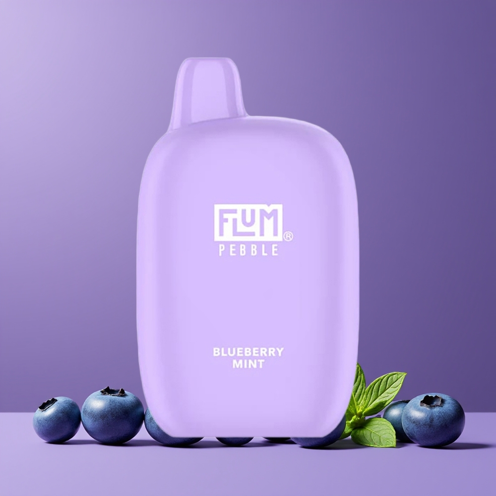 FLUM Pebble 6000 Nagykereskedés Magyarország 10ml E-liquid Kékáfonya Menta