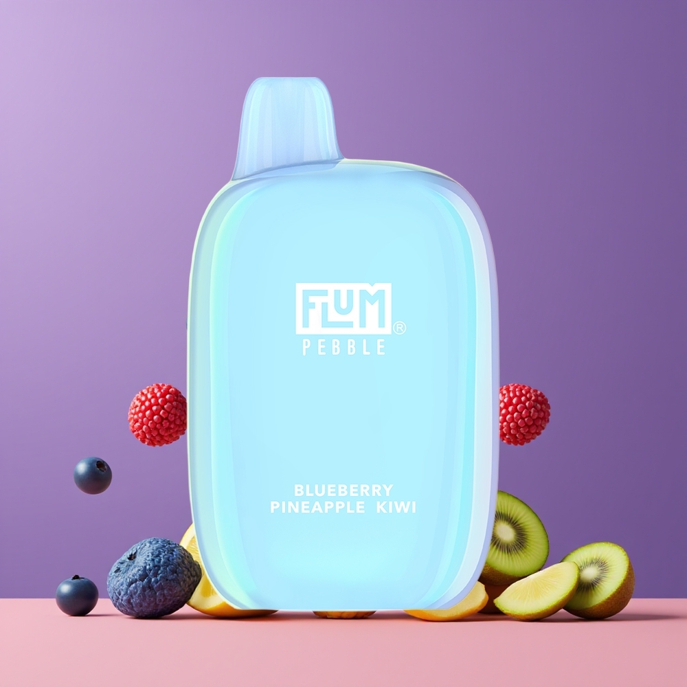 FLUM Pebble 6000 Nagykereskedés Magyarország 10ml Kékáfonya Ananász Kiwi