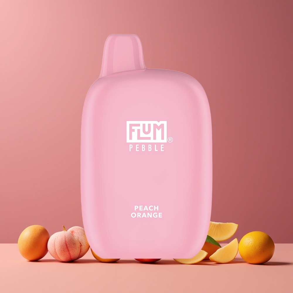 FLUM Pebble 6000 Pezsgő Narancs Nagykereskedés Magyarország Mesh Coil 10ml