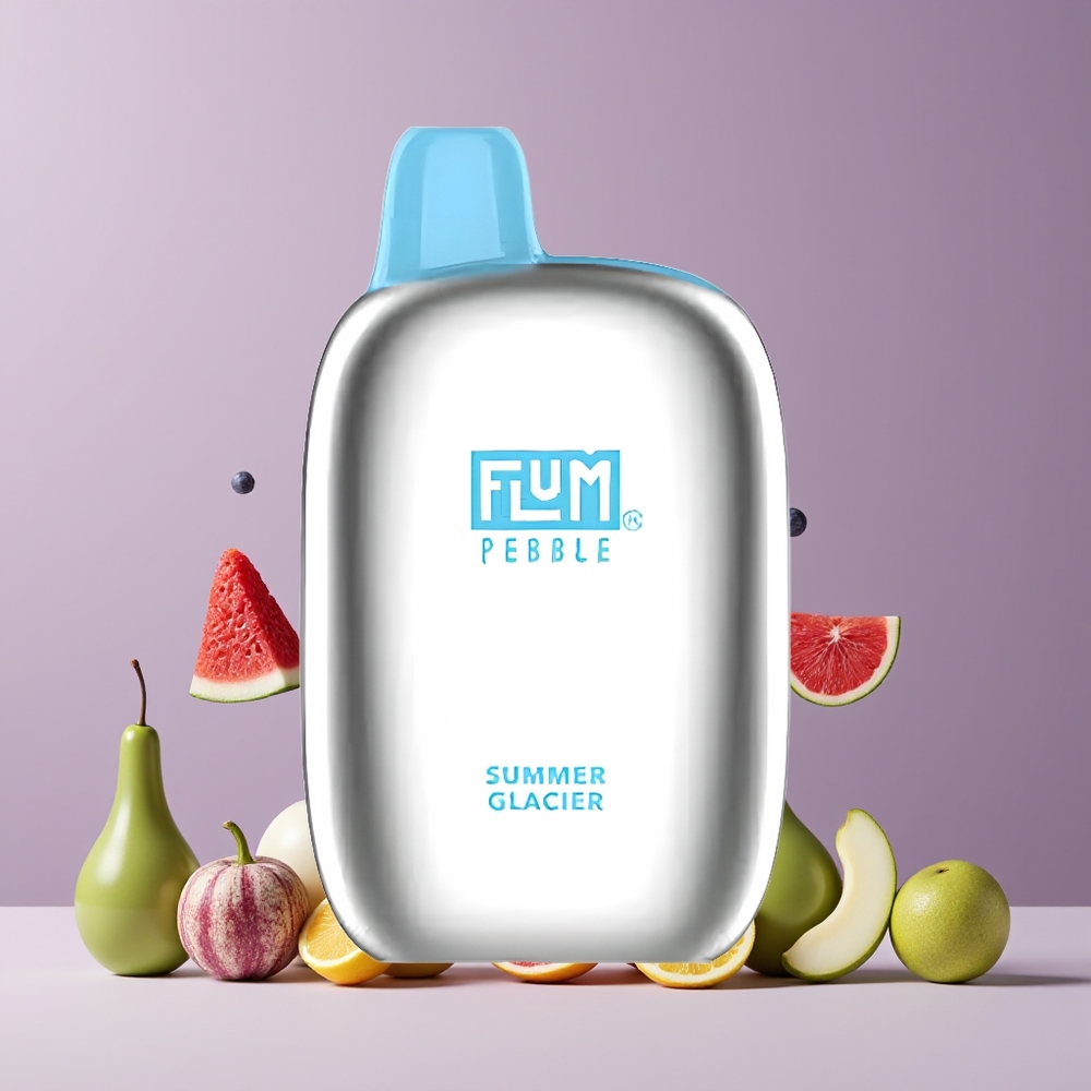 FLUM Pebble 6000 Puff Nagykereskedés Magyarország Nyári Gleccser 10ml Mesh Coil