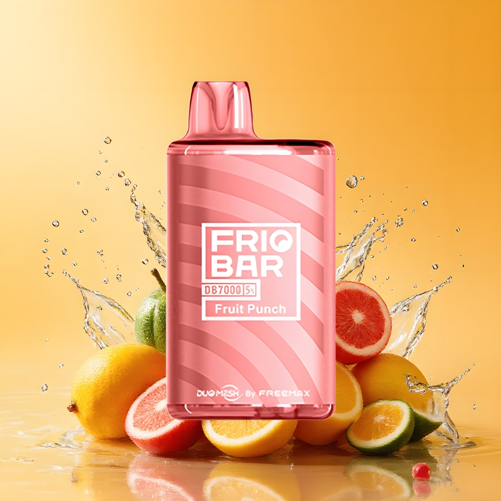 FRIOBAR DB7000 Eldobható Vape Gyümölcspunch Nagykereskedés Magyarország 7000 puf