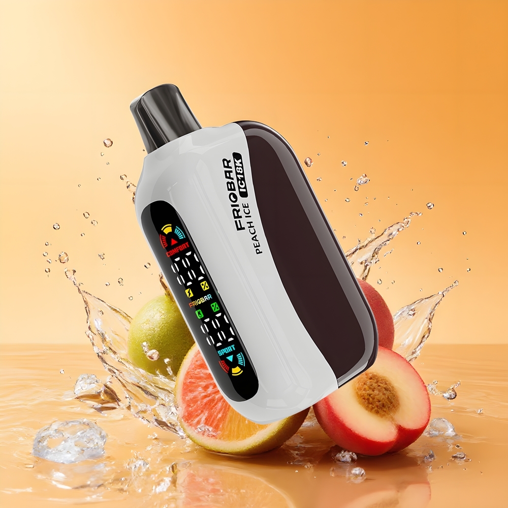 FRIOBAR IC18K 18000 Eldobható Vape Barackjég Nagykereskedés Magyarország USB-C