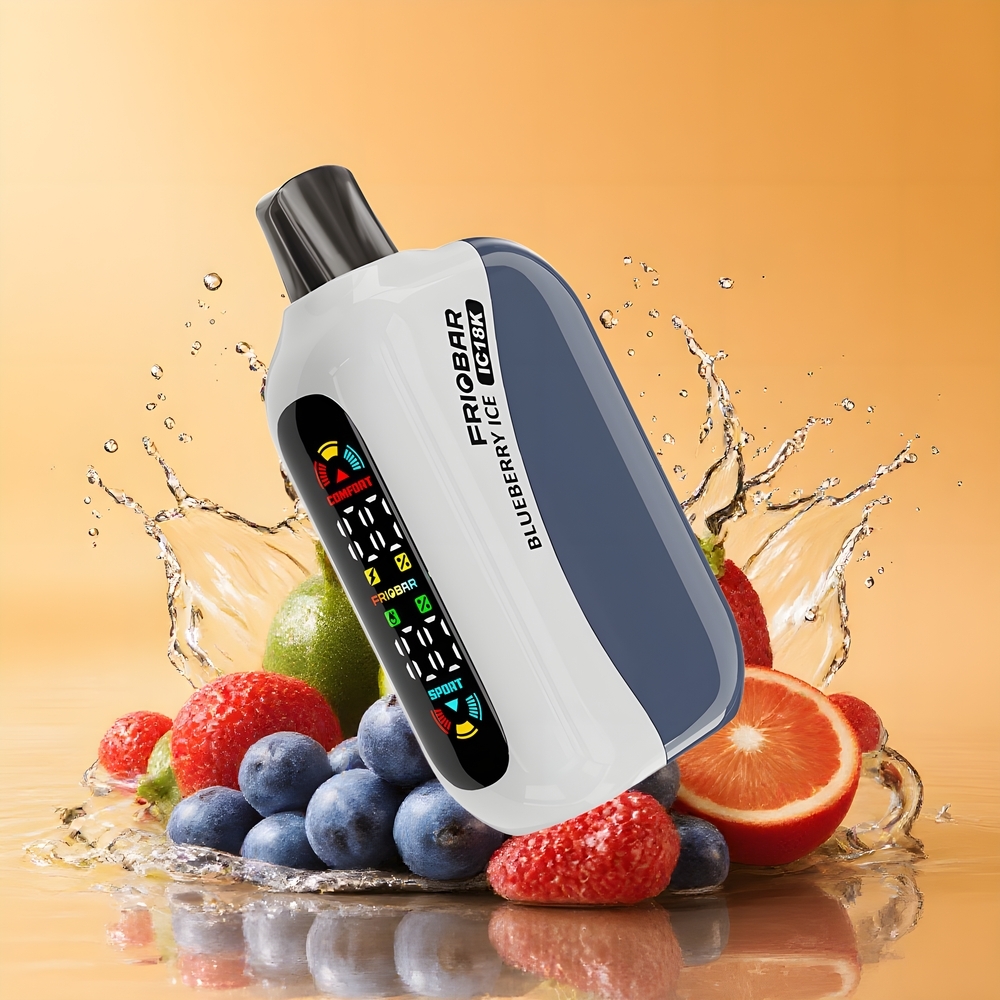 FRIOBAR IC18K 18000 Eldobható Vape Áfonya Jég Nagykereskedés Magyarország USB-C