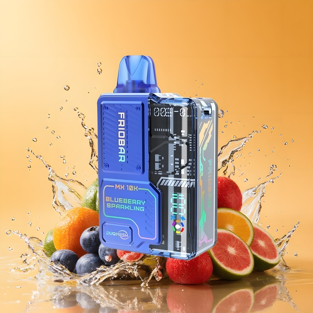FRIOBAR MX 10K Eldobható Vape Áfonya Pezsgő Nagykereskedés Magyarország 10000 Lövet