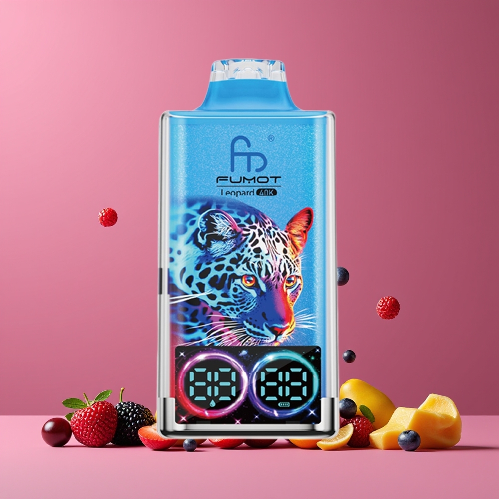 Fumot Leopard 40K Puffs Nagykereskedés Magyarország Dual Mesh Vegyesbogyók