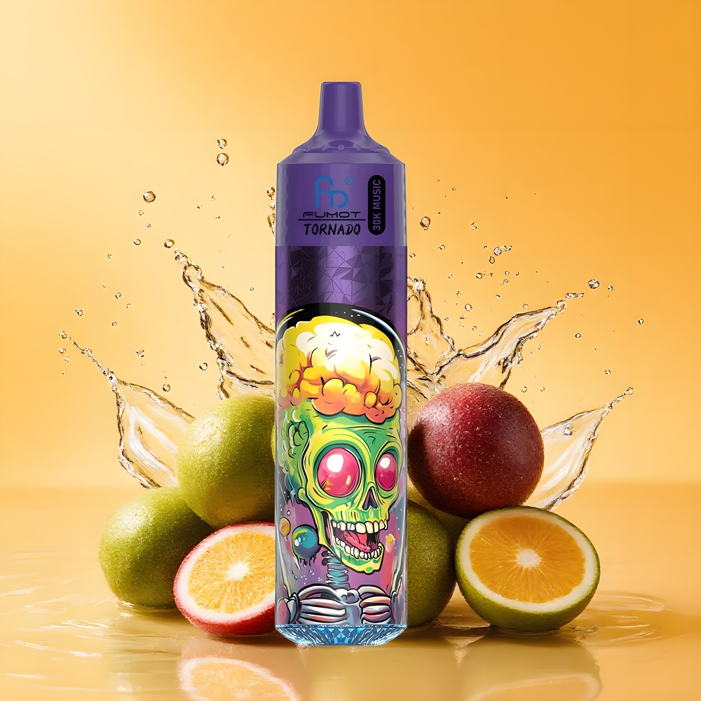 Fumot RandM Tornado 30000 Puff Nagykereskedés Magyarország 30mL LED Kivi Passiógyümölcs Guava