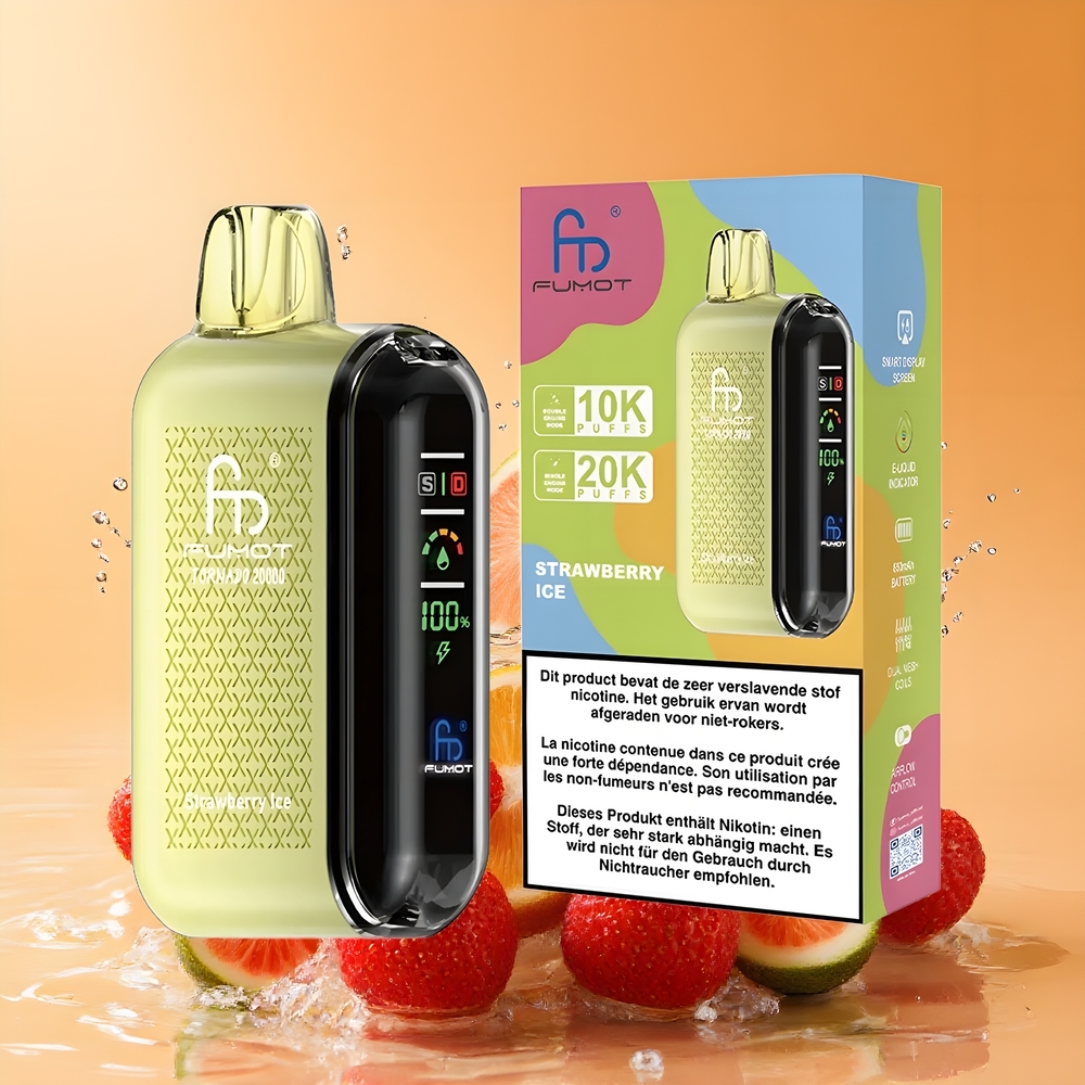 Fumot Tornado 20000 Puffs Dual Mesh Coil Eperjég Nagykereskedés Magyarország