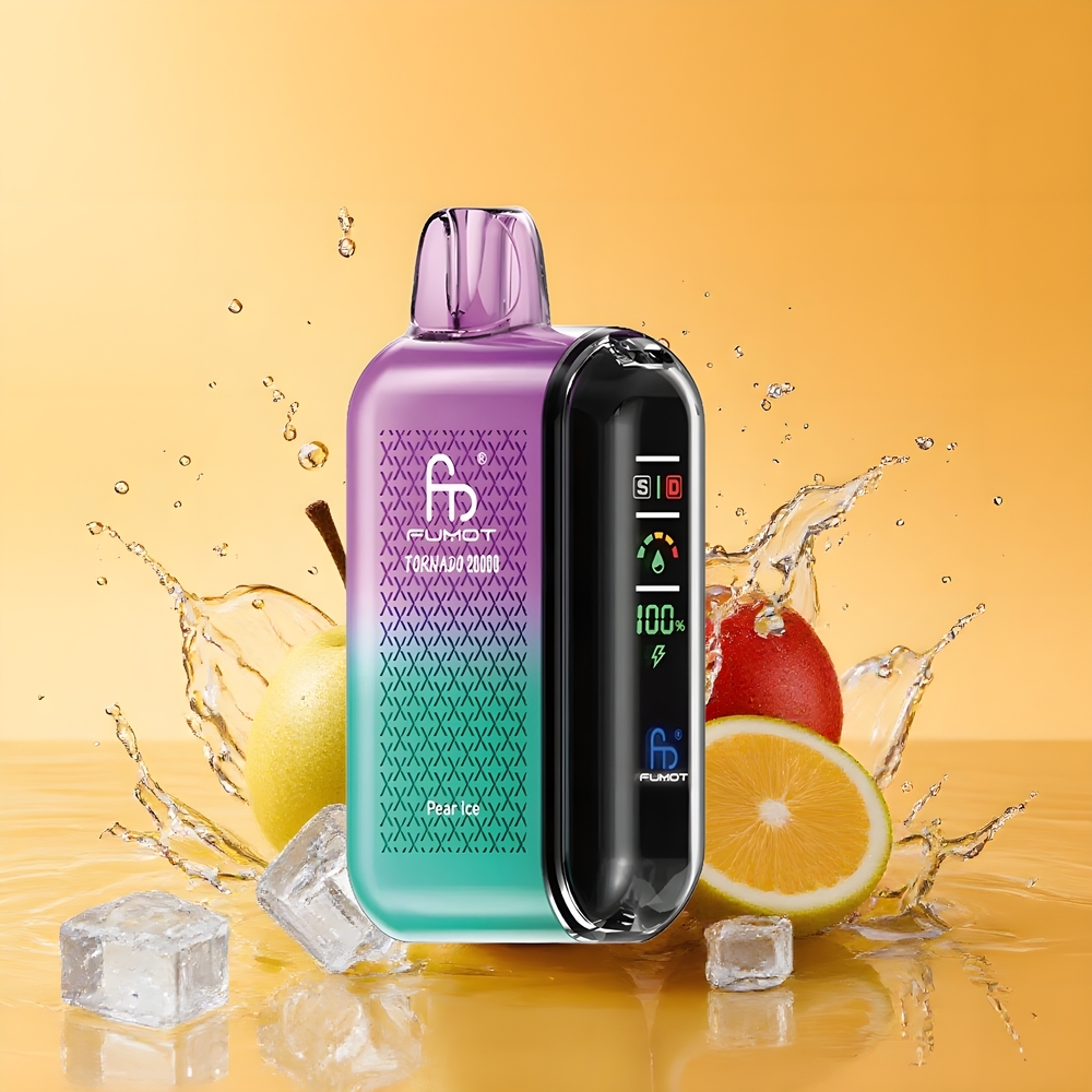Fumot Tornado 20000 Puffs Dual Mesh Coil Körte Jég Nagykereskedés Magyarország