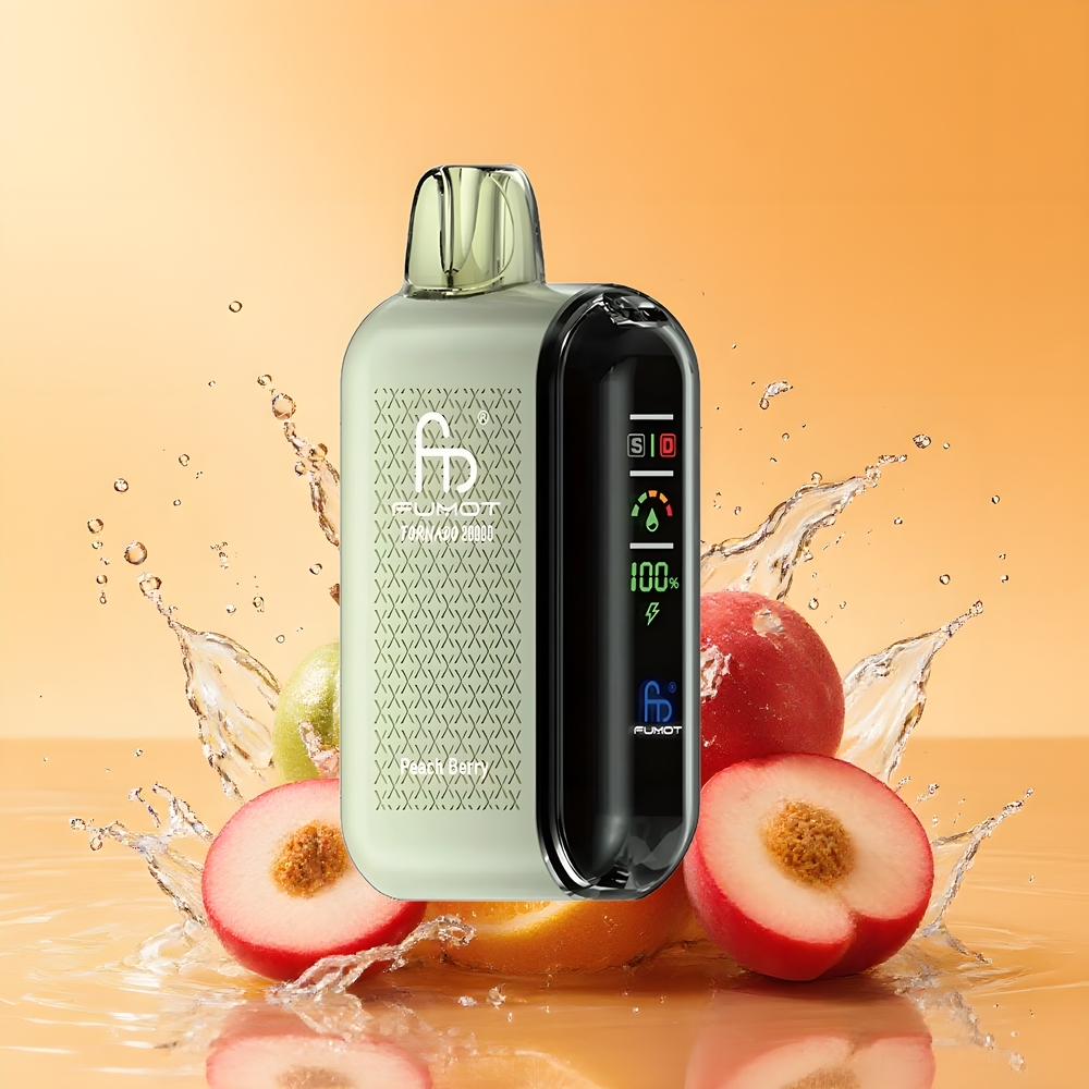 Fumot Tornado 20000 Puffs Dual Mesh Coil Sárgabarack-Bogyó Nagykereskedés Magyarország
