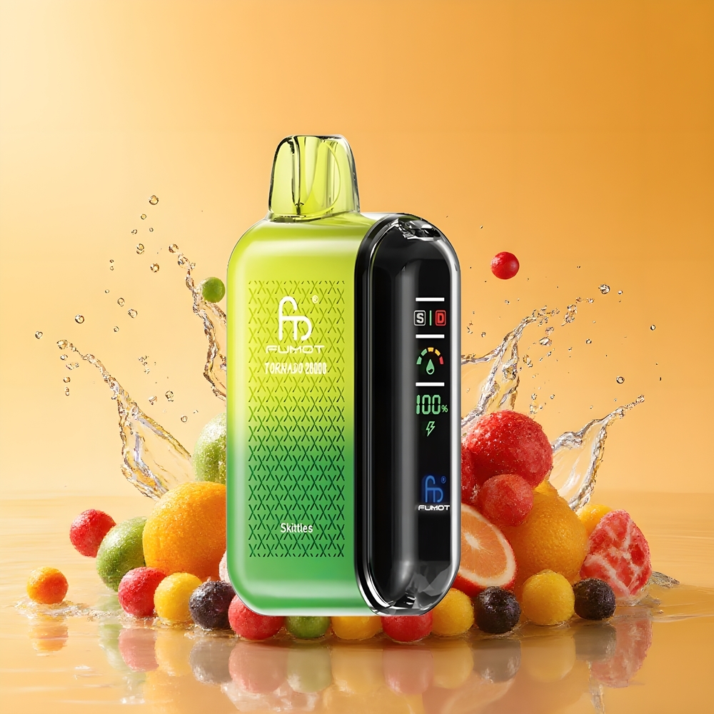 Fumot Tornado 20000 Puffs Dual Mesh Coil Skittles Nagykereskedés Magyarország