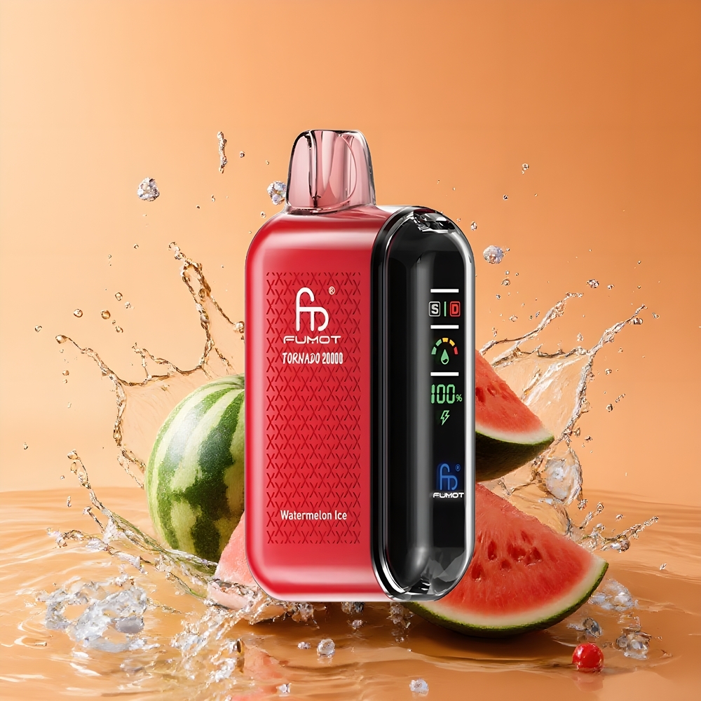 Fumot Tornado 20000 Puffs Dual Mesh Nagykereskedés Magyarország Dinnye Jég