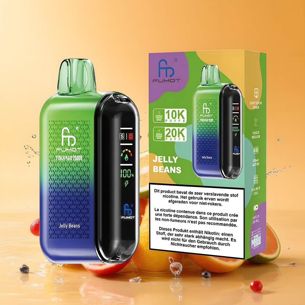 Fumot Tornado 20000 Puffs Dual Mesh Nagykereskedés Magyarország