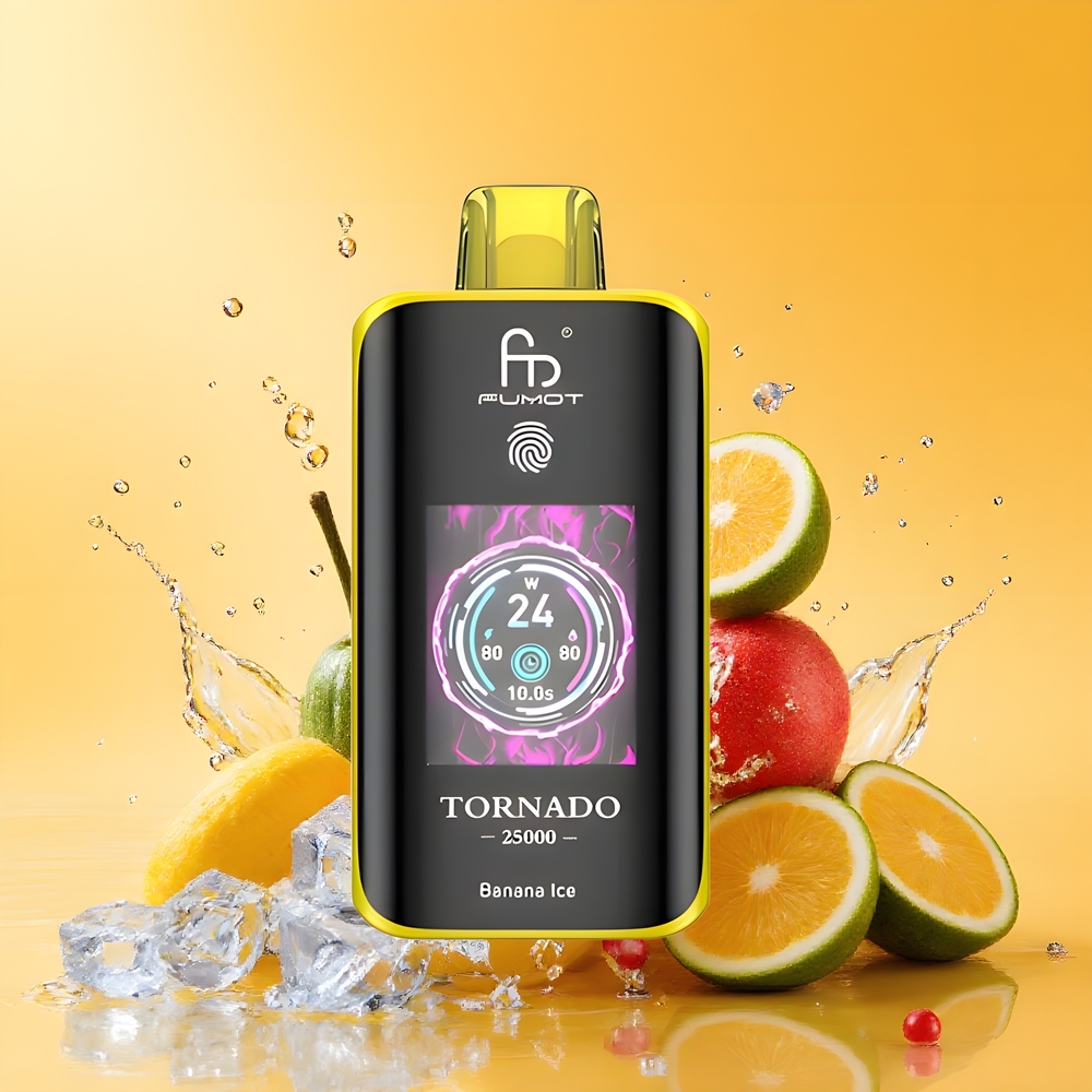 Fumot Tornado 25000 Puffs Nagykereskedés Magyarország 700mAh Banán Jég