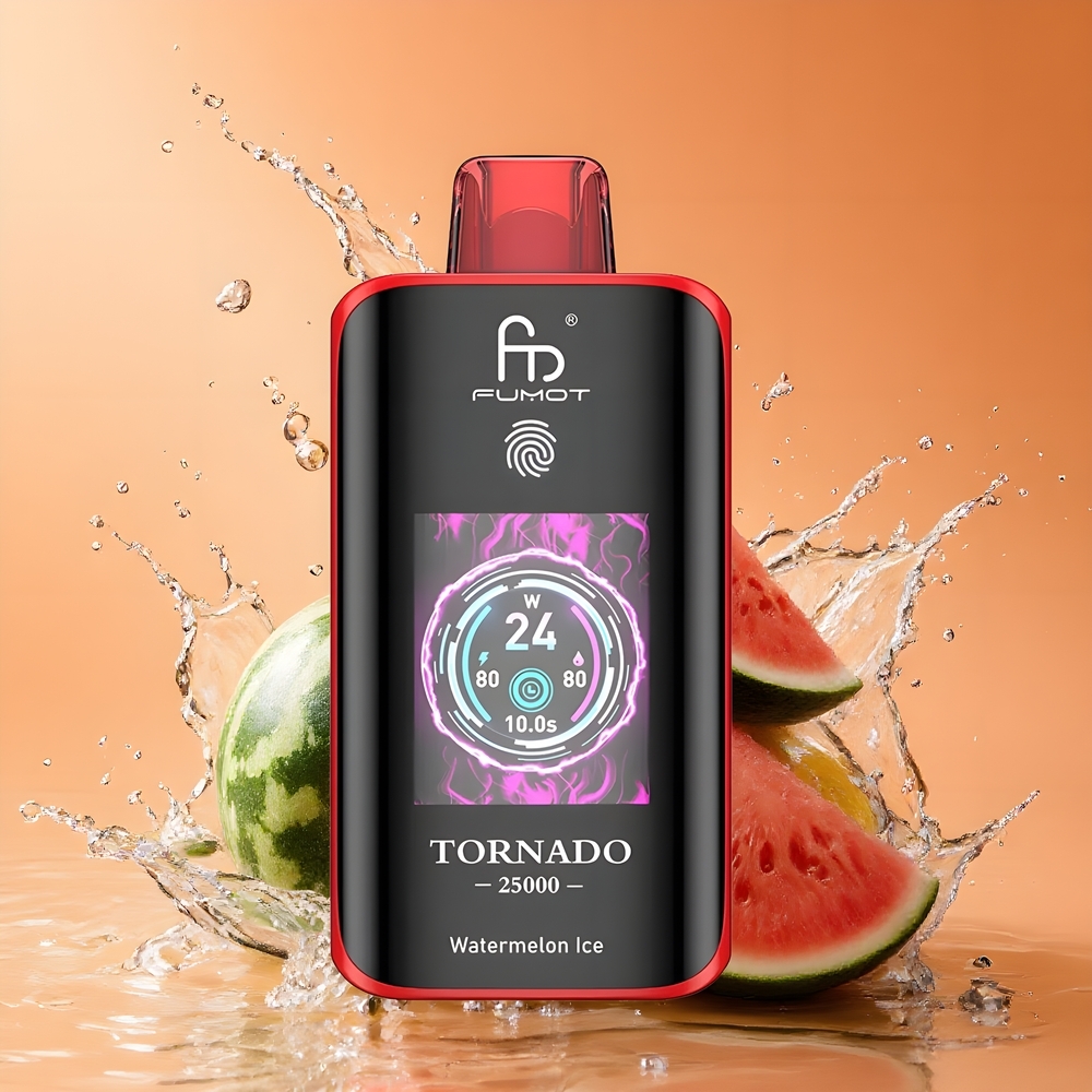 Fumot Tornado 25000 Puffs Nagykereskedés Magyarország 700mAh Görögdinnye Jég