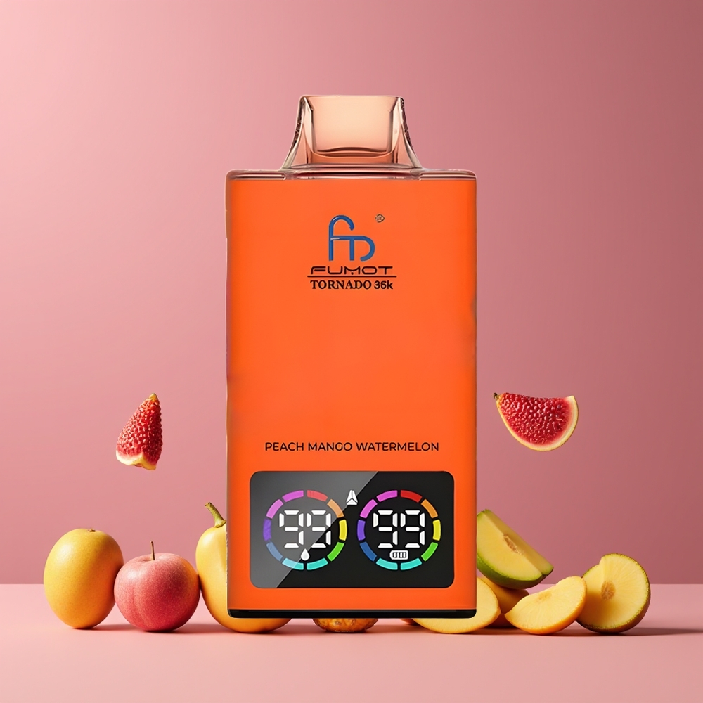 Fumot Tornado 35000 Nagykereskedés Magyarország Dual Mesh Coil Barack Mango Ananász