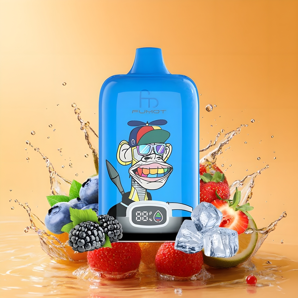 Fumot Tornado Digital Box 12000 Puffs Eldobható E-Párna Eper Szőlő Nagykereskedés Magyarország MTL Mesh Coil