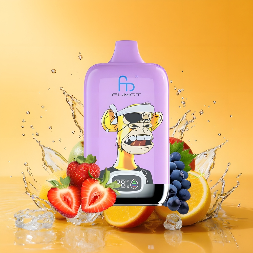 Fumot Tornado Digital Box 12000 Puffs Nagykereskedés Magyarország Mango Jégen Eldobható Vape