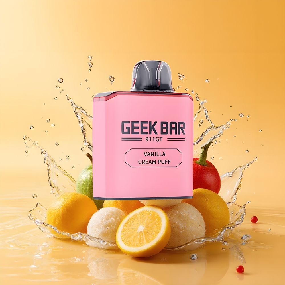 GEEK BAR 911 GT 16000 Puff Nagykereskedés Magyarország Vaníliás Krémes Puff Rechargeable