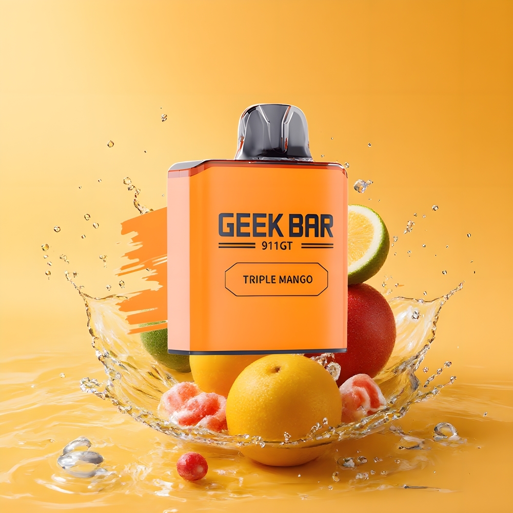 GEEK BAR 911 GT 16000 Puffs Nagykereskedés Magyarország Hármas Manga Type C feltöltés