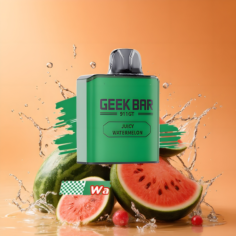 GEEK BAR 911 GT 16000 Puffs Nagykereskedés Magyarország Ízletes Görögdinnye Rechargeable