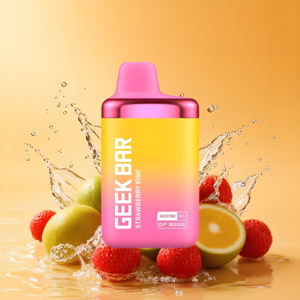 GEEK BAR DF8000 Eldobható Vape Eper-Kiwi 8000 Száj Nagykereskedés Magyarország