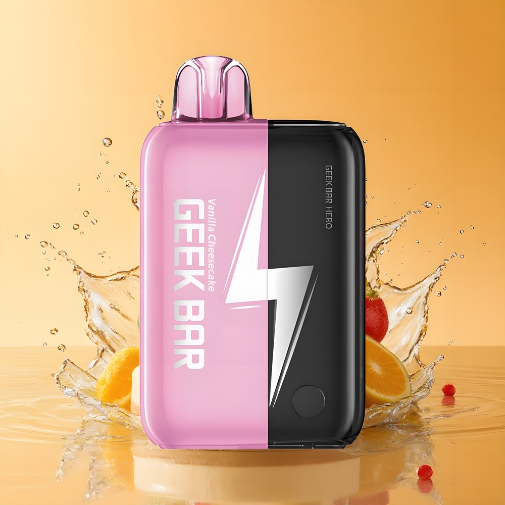 GEEK BAR Hero 20000 Puffs USB Type-C Nagykereskedés Magyarország Vanília Sajttorta
