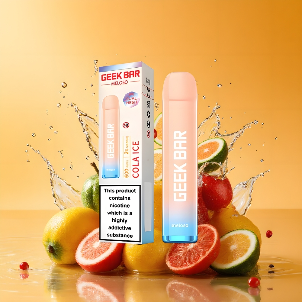 GEEK BAR Meloso 600 Puffs 20mg Kóla Nagykereskedés Magyarország