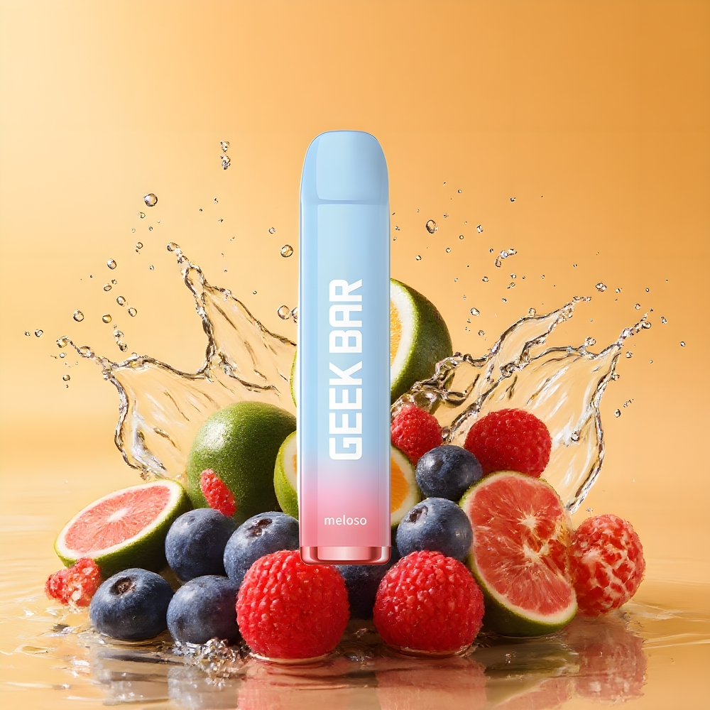 GEEK BAR Meloso 600 Puffs 550mAh Nagykereskedés Magyarország Áfonya Savanyú Málna