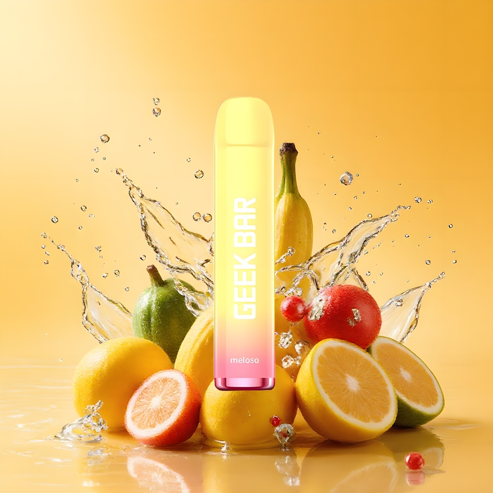 GEEK BAR Meloso 600 Puffs Eldobható Vape Banán Nagykereskedés Magyarország 20mg