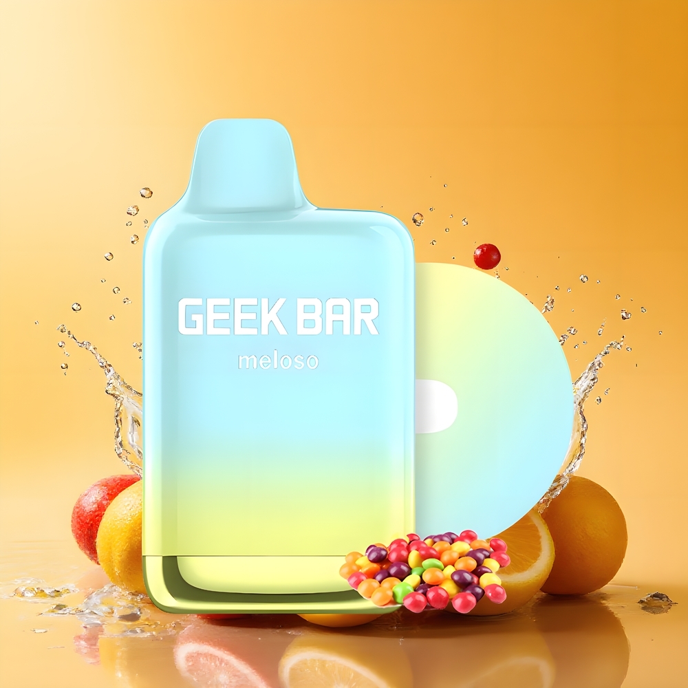 GEEK BAR Meloso Max 9000 Puffs 14ml Nagykereskedés Magyarország Trópusi Szivárvány Robbanás