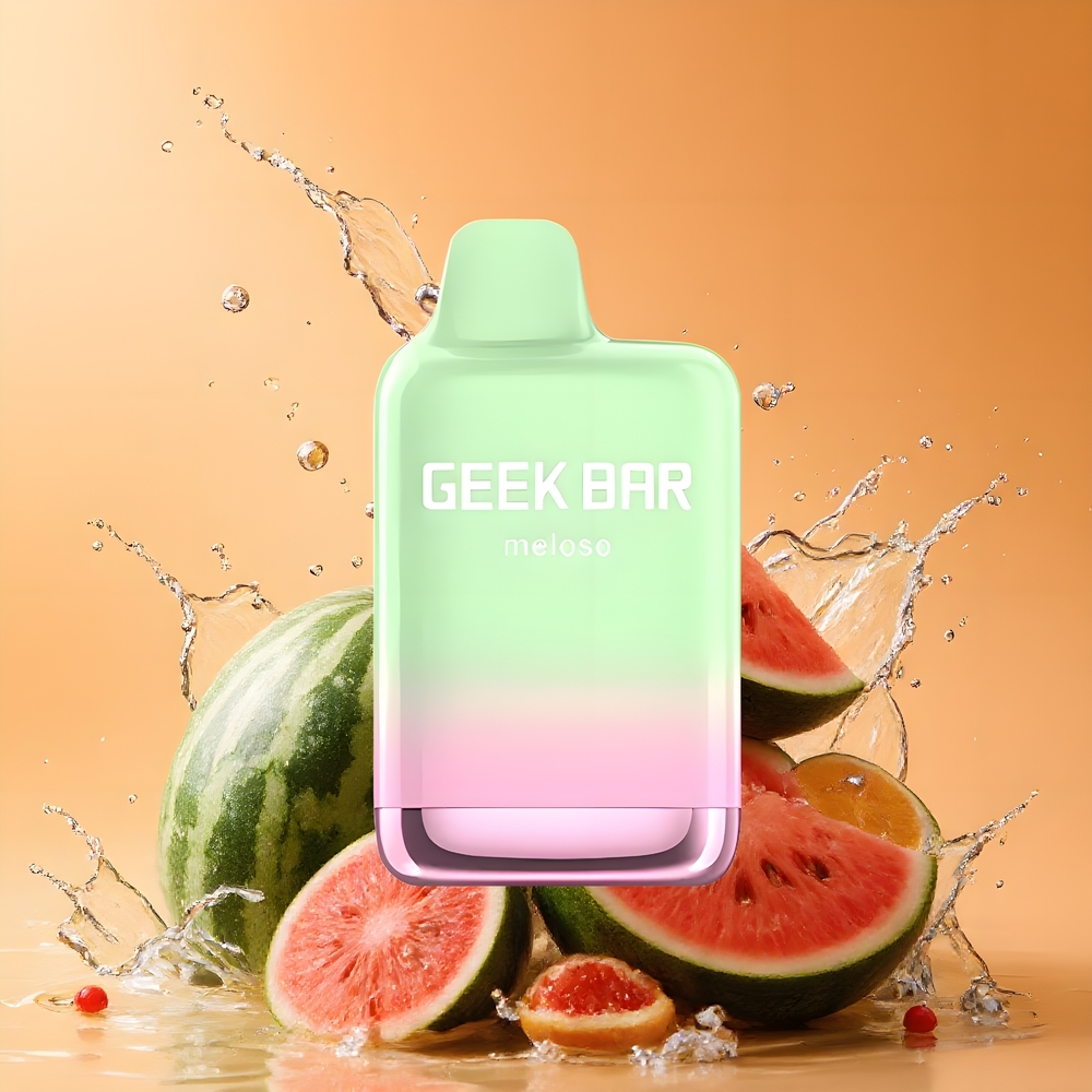 GEEK BAR Meloso Max 9000 Puffs Dupla Rácsos Tekercs Nagykereskedés Magyarország Görögdinnye Jég