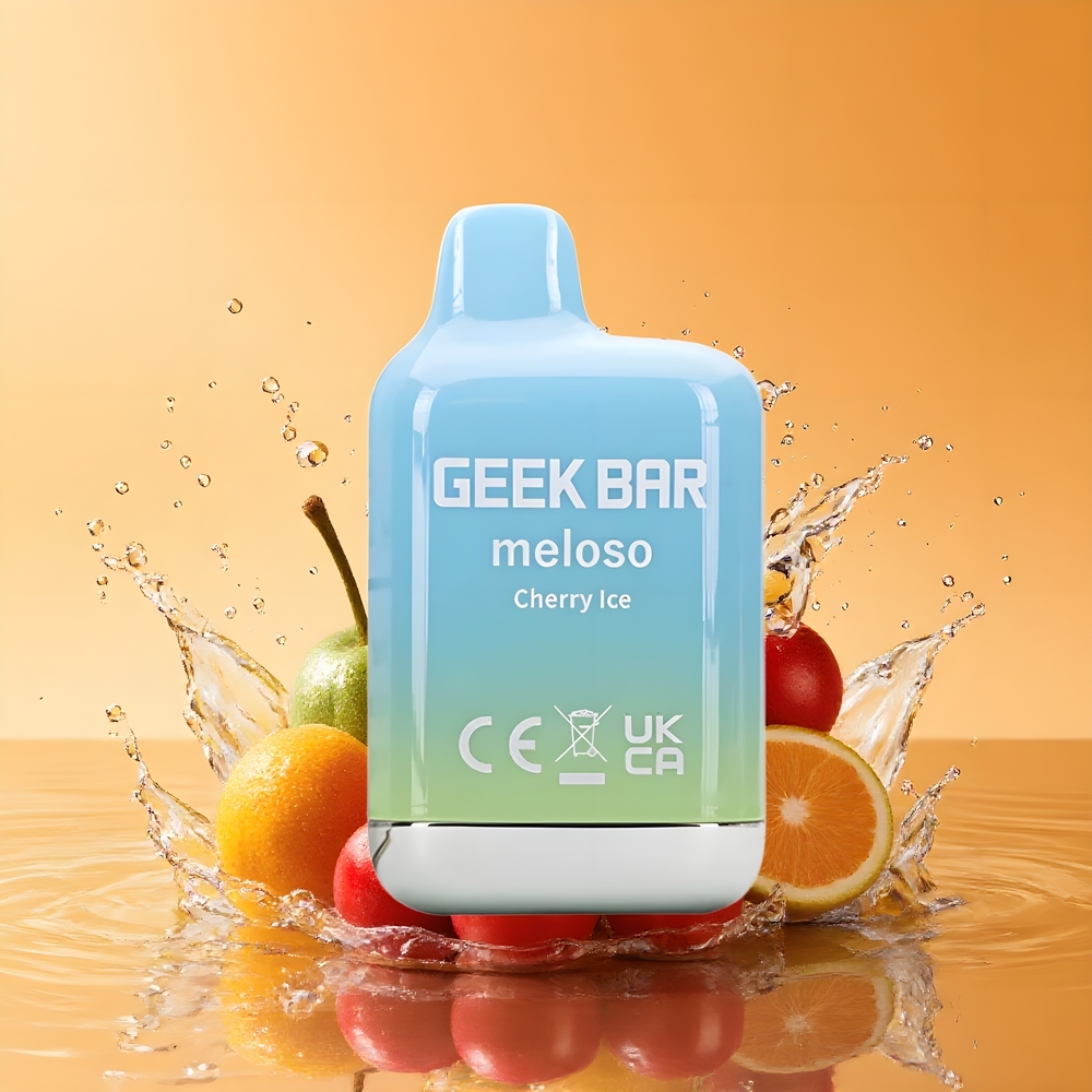 GEEK BAR Meloso Mini 600 Puff Eldobható Vape Cseresznye Jég Nagykereskedés Magyarország