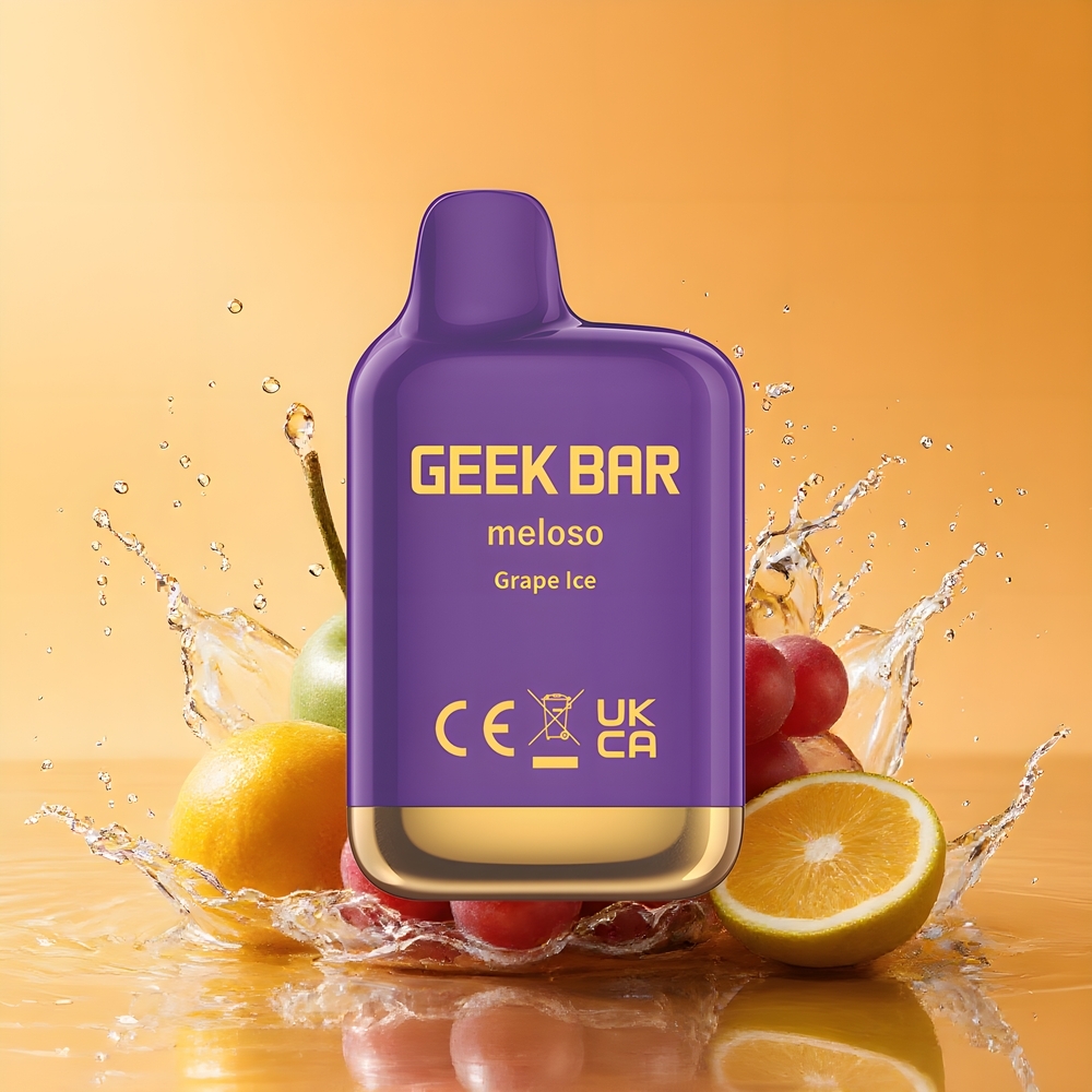 GEEK BAR Meloso Mini 600 Puff Eldobható Vape Jég Szőlő Nagykereskedés Magyarország