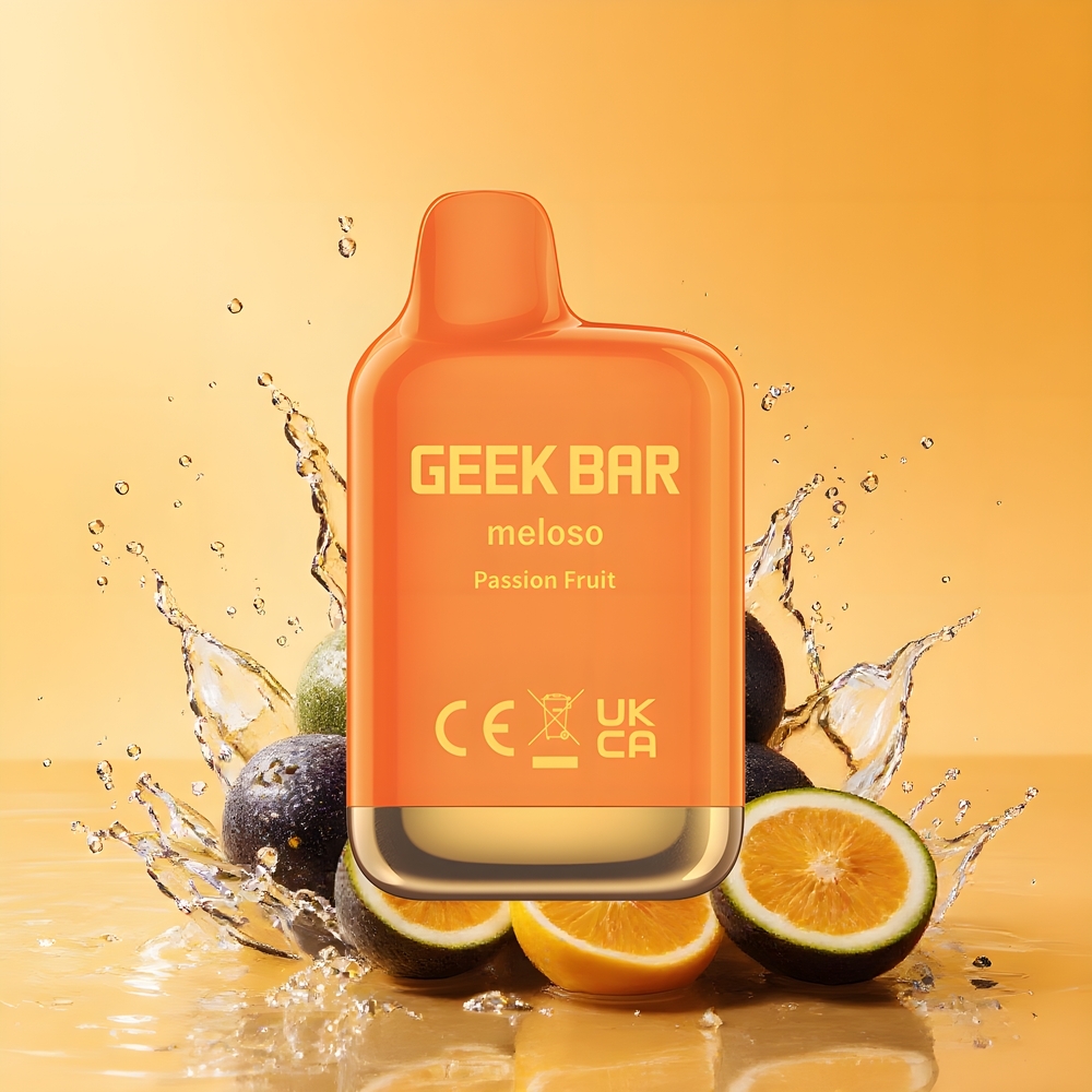 GEEK BAR Meloso Mini 600 Puffs Eldobható E-szig Passiógyümölcs Nagykereskedés Magyarország