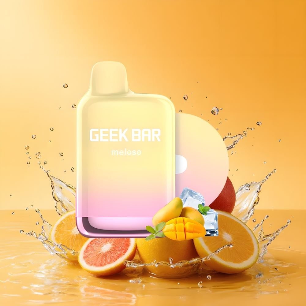 GEEK BAR Meloso Pro 4000 Puffs Nagykereskedés Magyarország Duális-Mesh Mango Jég