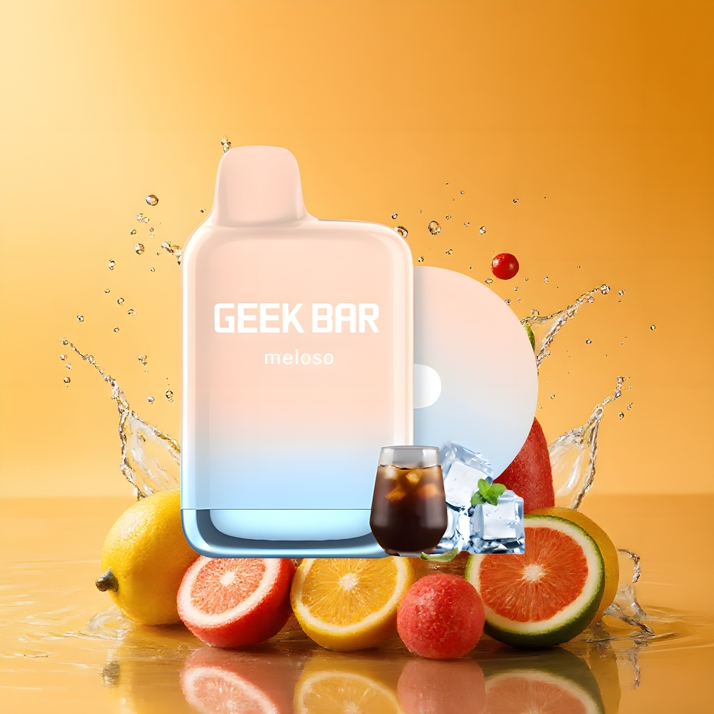 GEEK BAR Meloso Pro 4000 Puffs Nagykereskedés Magyarország Dupla-Mesh Cola Jég