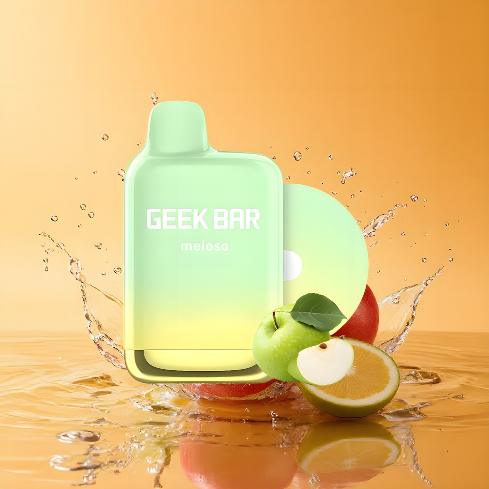 GEEK BAR Meloso Pro 4000 Puffs Nagykereskedés Magyarország Kettős Alma Dual-Mesh