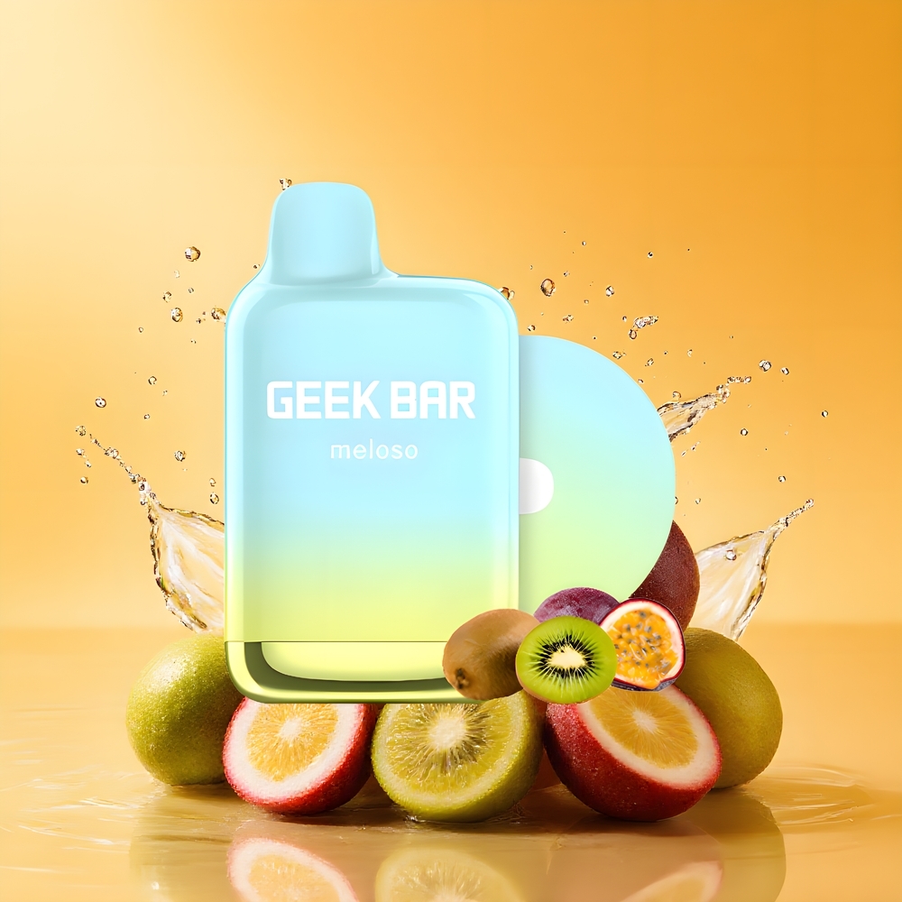 GEEK BAR Meloso Pro 4000 Puffs Nagykereskedés Magyarország Kivi-Passiógyümölcs Töltetlen 12ml Dual-Mesh