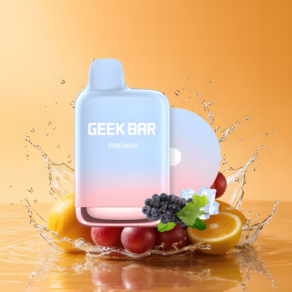 GEEK BAR Meloso Pro 4000 Puffs Nagykereskedés Magyarország Töltős Szőlő Jég