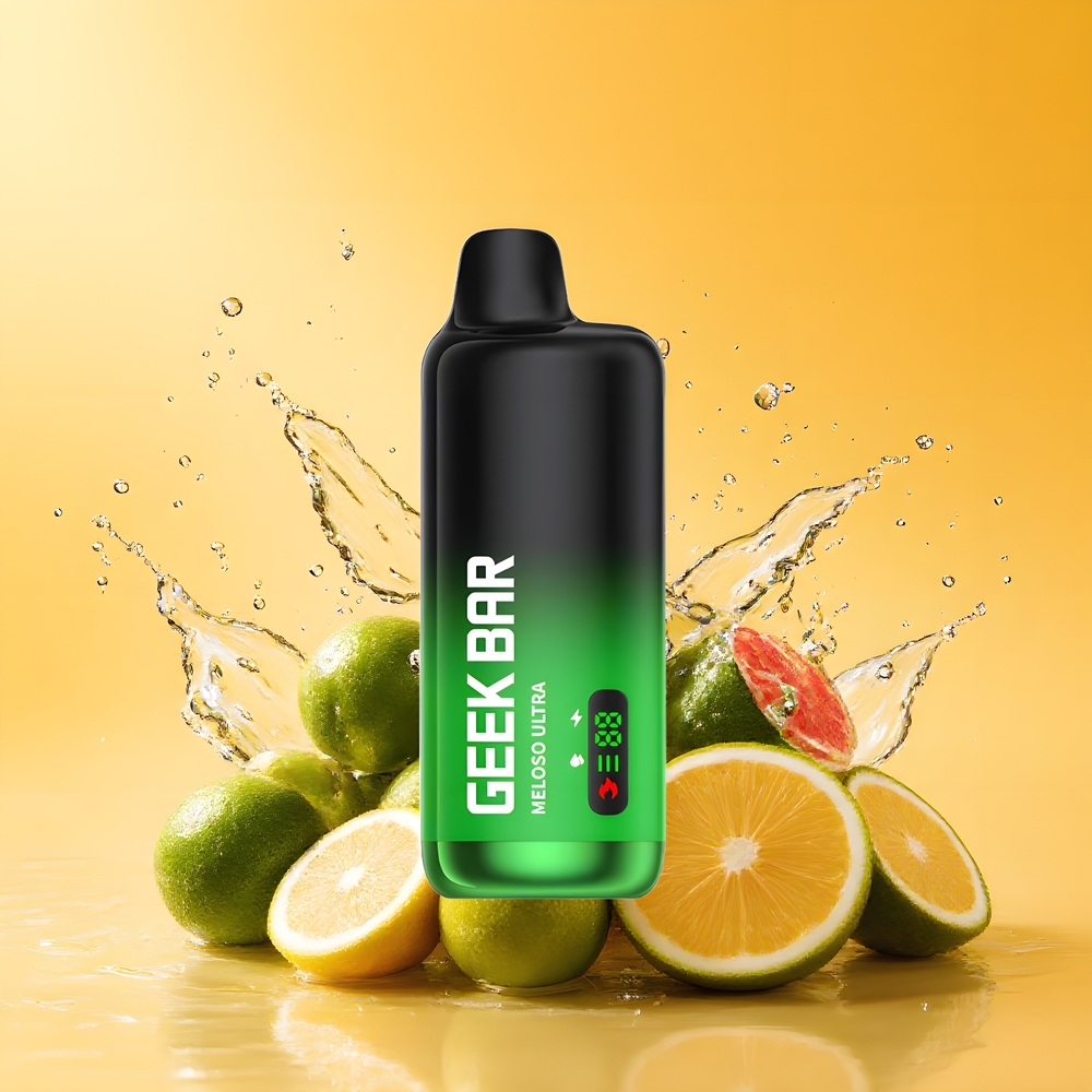 GEEK BAR Meloso Ultra 10000 Puffs Citromfű Nagykereskedés Magyarország USB-C