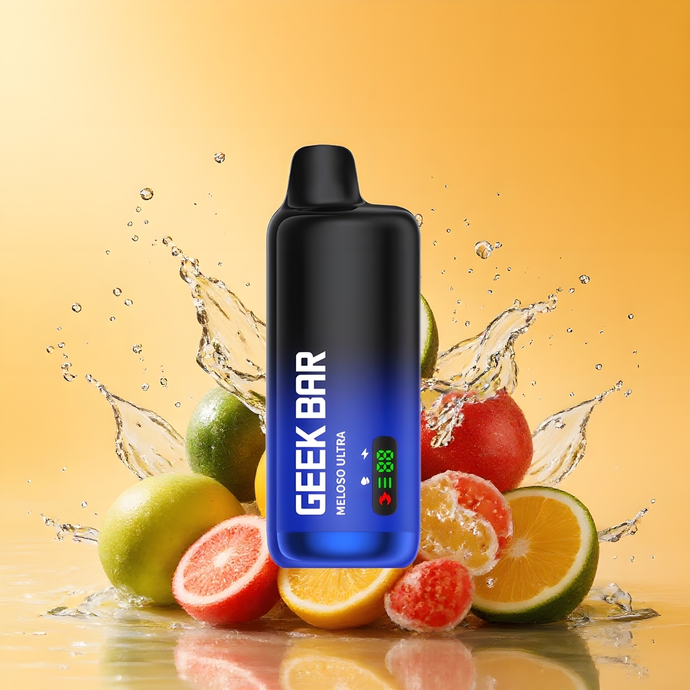 GEEK BAR Meloso Ultra 10000 Puffs Okos LED kijelzős Hűtő Mentol Nagykereskedés Magyarország