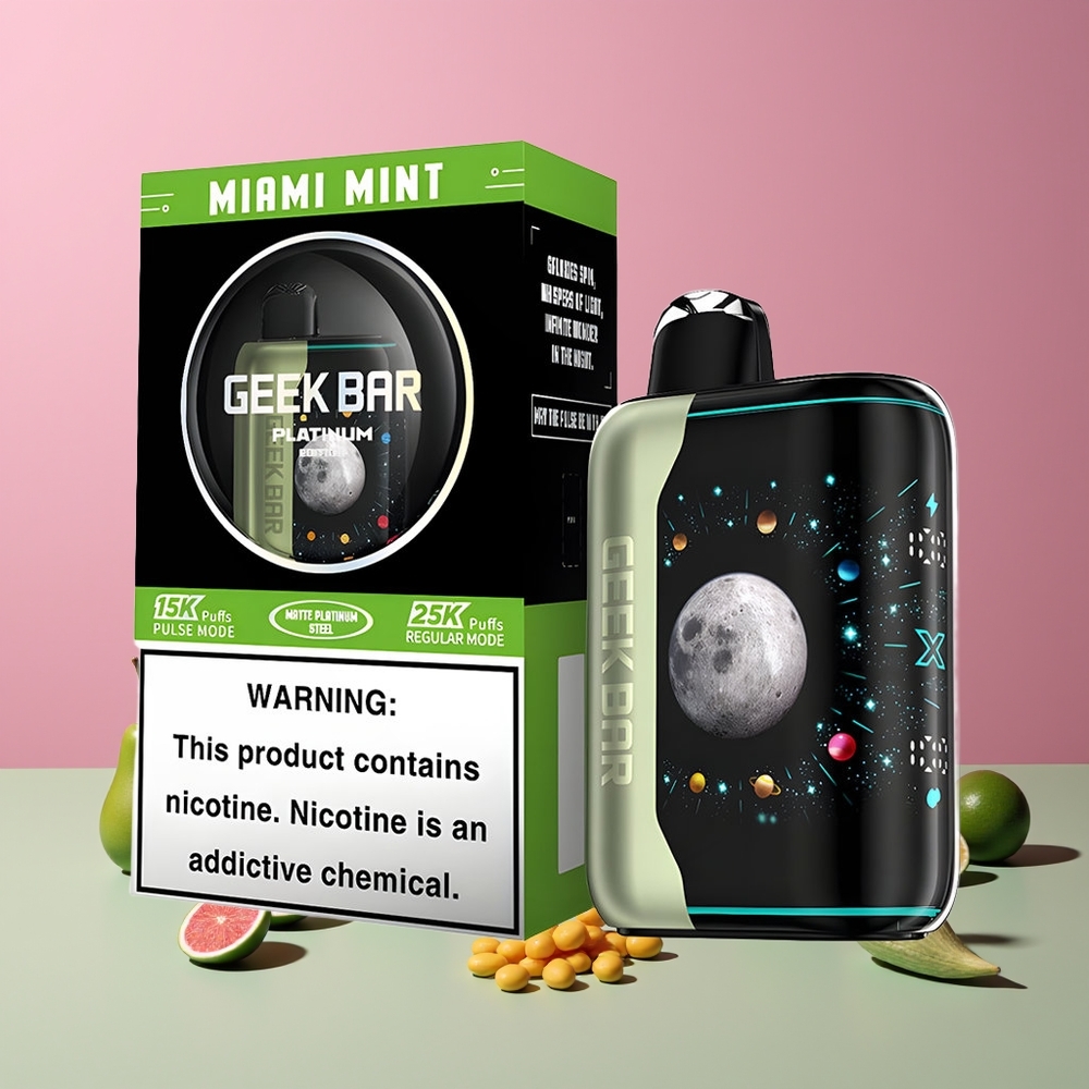 Geek Bar Platinum Edition 25k Nagykereskedés Magyarország Gyors Töltés Miamai Menta
