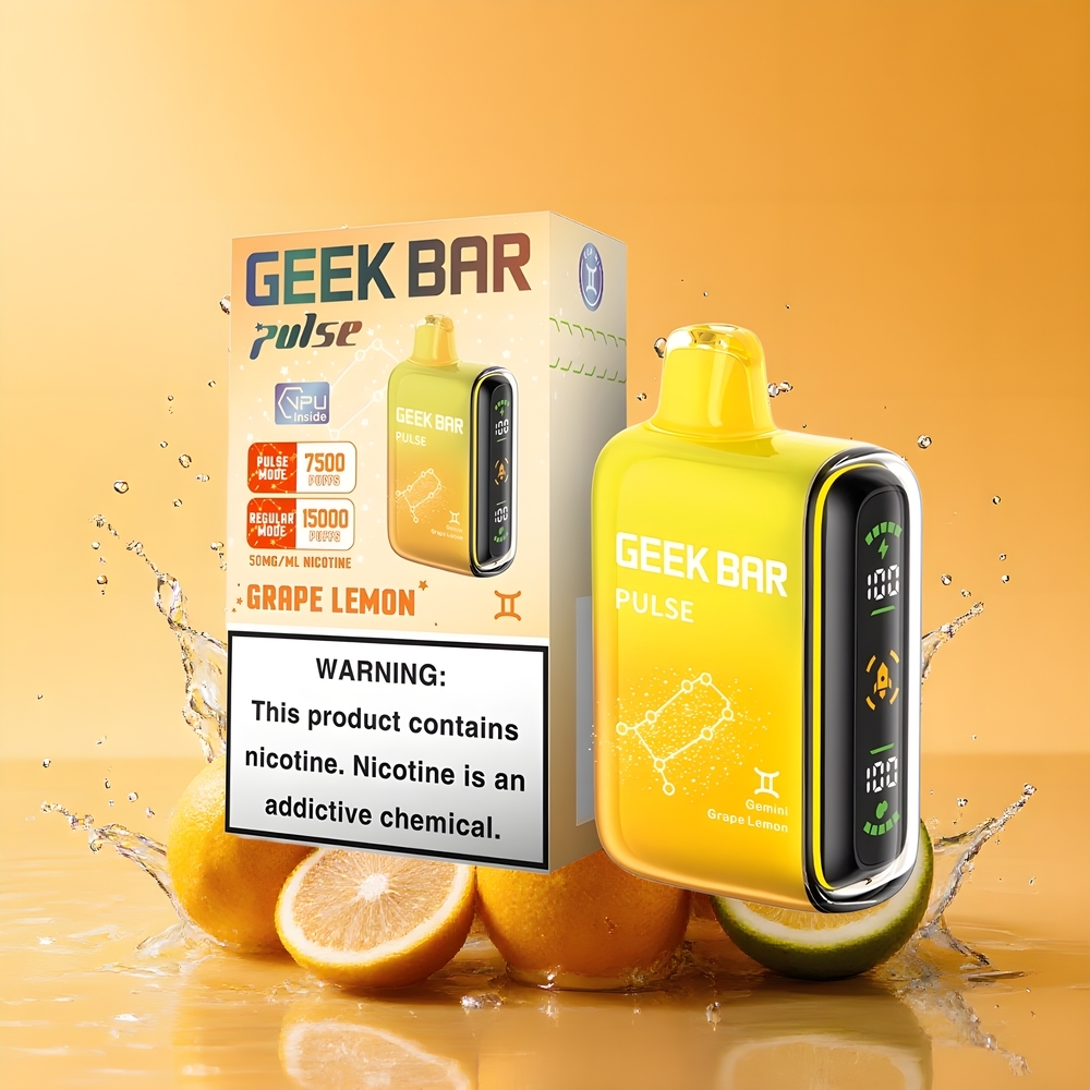GEEK BAR Pulse 15000 Puffs Beállítható Légáramlás Nagykereskedés Magyarország Zodiac Edition