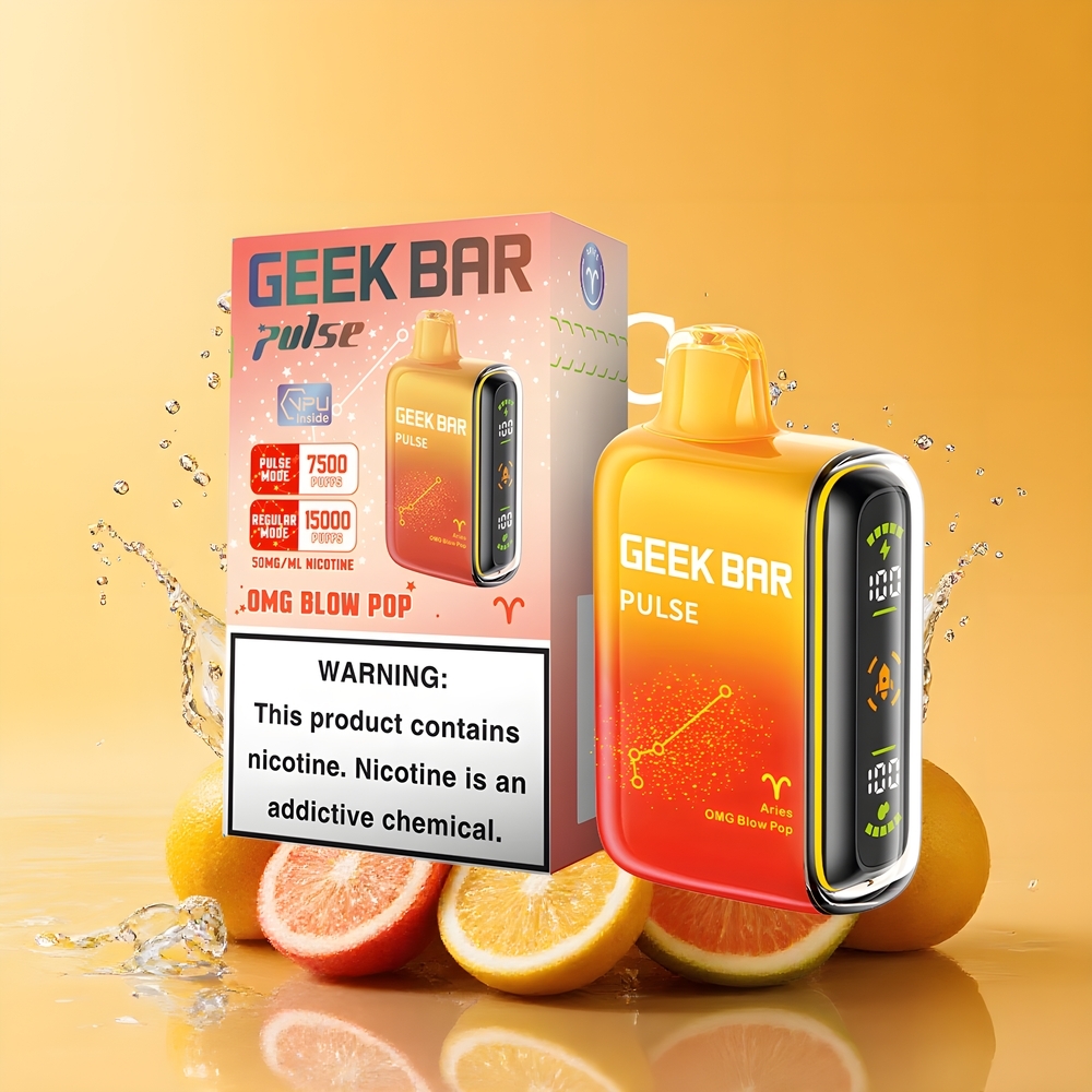 GEEK BAR Pulse 15000 Puffs Beállítható Légáramlás Nagykereskedés Magyarország Zodiac Edition