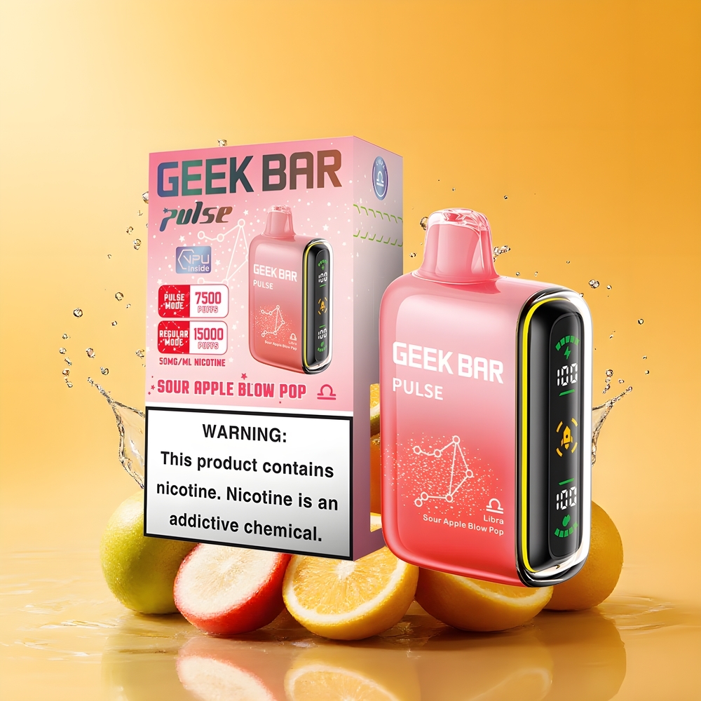 GEEK BAR Pulse 15000 Puffs Beállítható Légáramlás Nagykereskedés Magyarország Zodiac Edition
