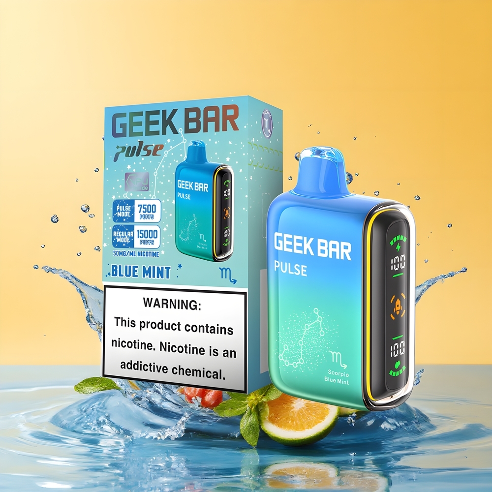 GEEK BAR Pulse 15000 Puffs Beállítható Légáramlás Nagykereskedés Magyarország Zodiac Edition