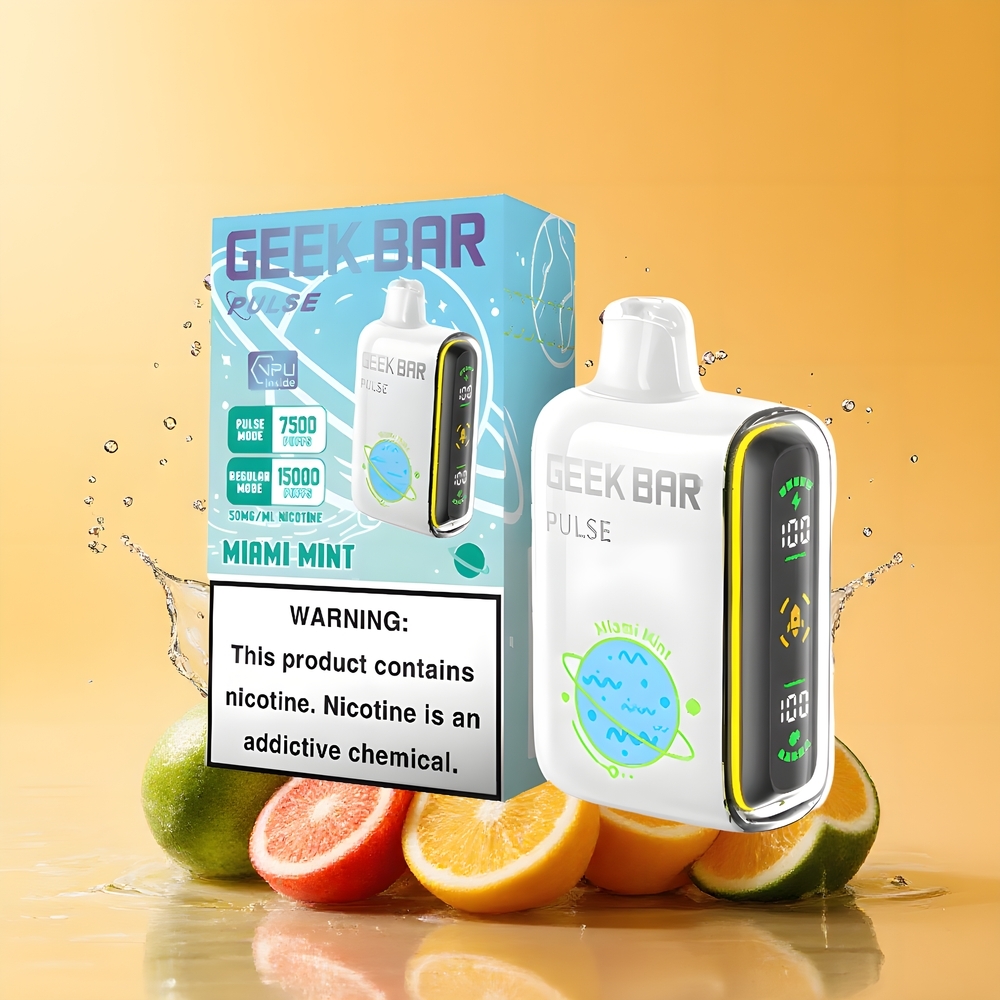 GEEK BAR Pulse 15000 Puffs Nagykereskedés Magyarország Beállítható Légáramlás 16ML