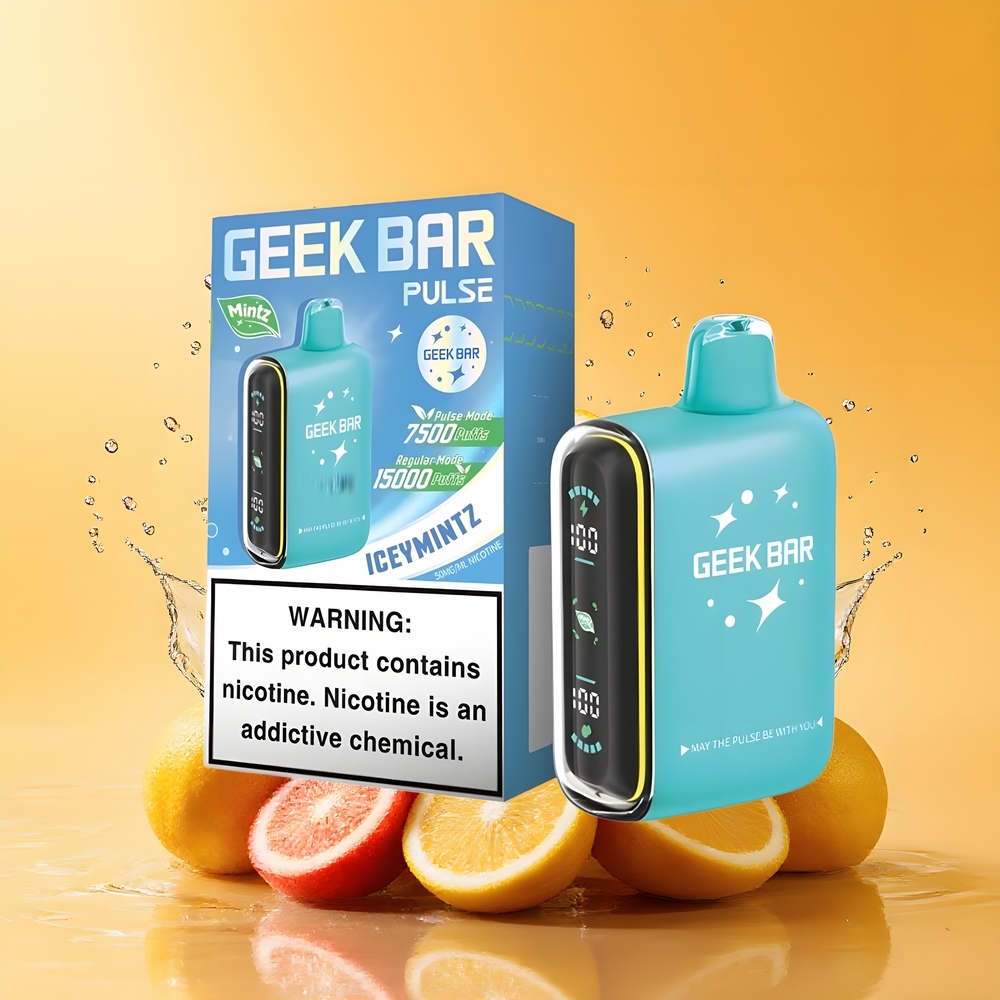 GEEK BAR Pulse 15000 Puffs Nagykereskedés Magyarország Beállítható Légáramlás Mentes Kiadás