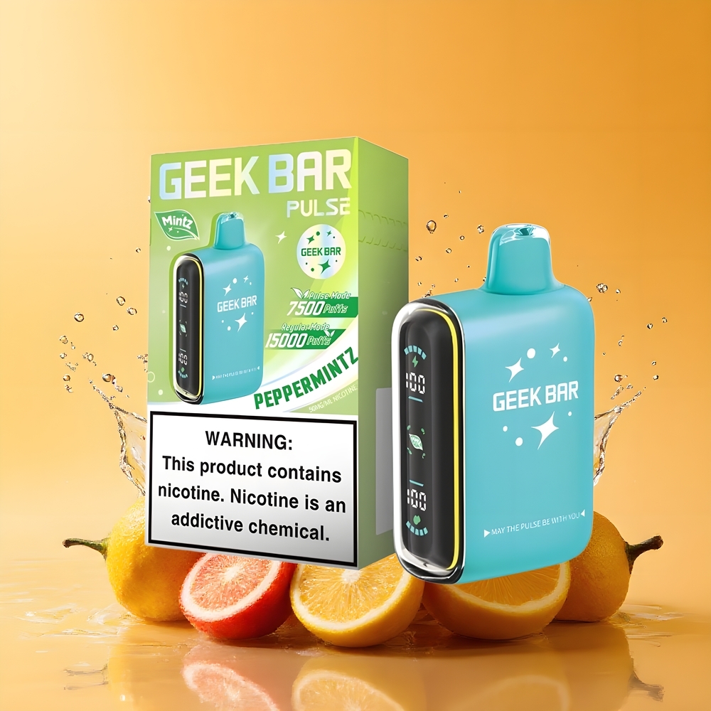 GEEK BAR Pulse 15000 Puffs Nagykereskedés Magyarország Beállítható Légáramlás Mentes Kiadás